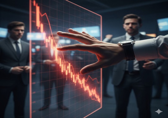 Estar en corto (o vender en corto) significa apostar a que una acción va a bajar de precio. 